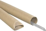 3 x 30 Snap Seal Mailing Tubes - Crimped End Mailing Tubes