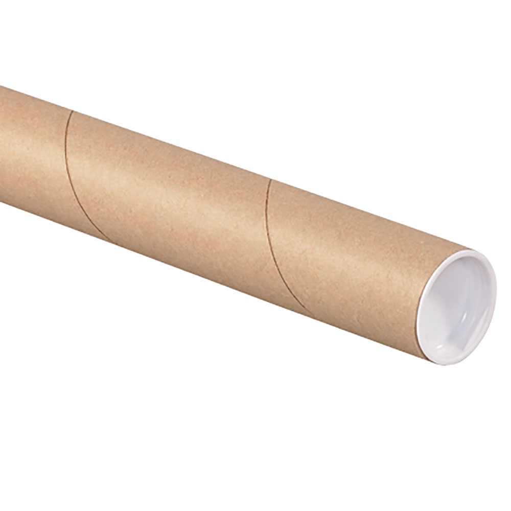 4" x 24" Kraft Heavy Duty Mailing Tubes