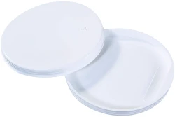 5" White Round Cardboard Mailing Tubes and End Caps
