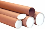 Heavy Duty Round Cardboard Mailing Tubes and End Caps