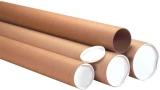 Round Cardboard Mailing Tubes and End Caps