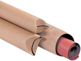 Snap Seal Mailing Tubes - Crimped End Mailing Tubes