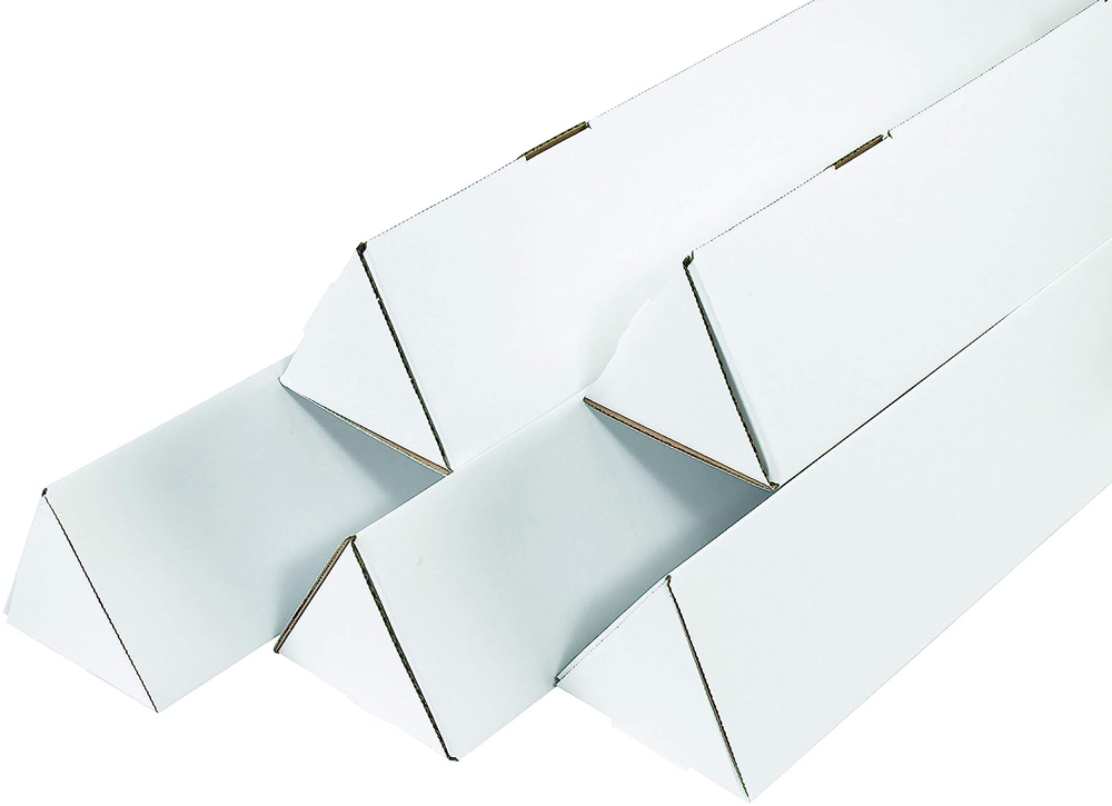 4-450x60x1.8mm Cardboard Mailing Tubes With End Caps Poster Tubes For  Storage