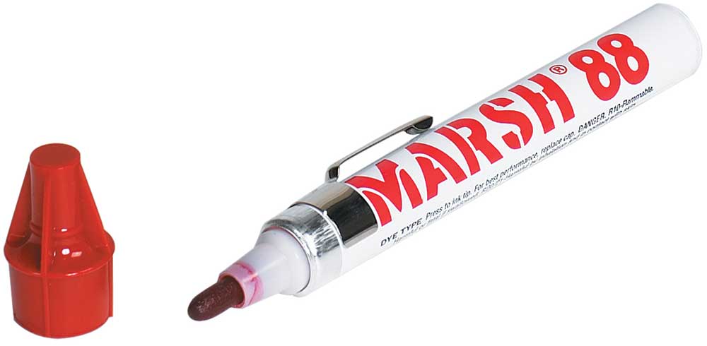 Marsh M88 Markers - Red