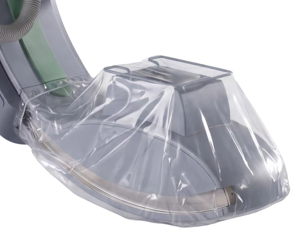 2 mil 27 Inch Domed Sterile Plastic Equipment Covers - Individually Packed