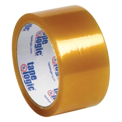 2" x 55 yds 2.1 mil PVC Natural Rubber Tape - 36 Rolls