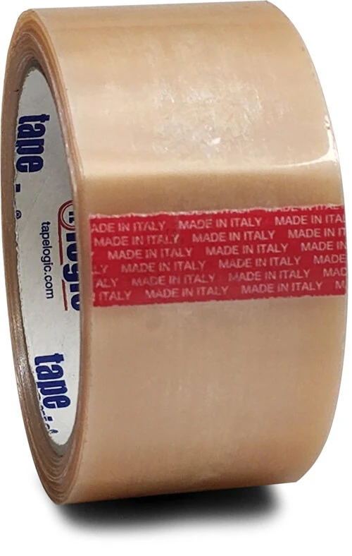 Clear 2 in x 55 yds 1.7 mil Natural Rubber Tape