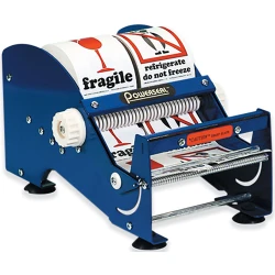 6" Tabletop Manual Label and Tape Dispenser