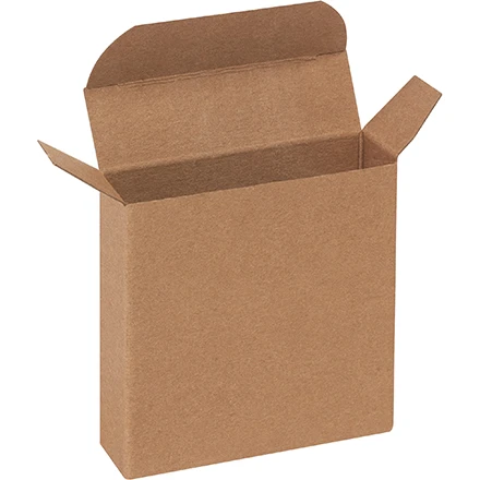 7/8 x 3 x 3 Kraft Reverse Tuck Mailers