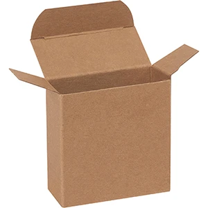 1 5/16 x 3 x 3 Kraft Reverse Tuck Mailers