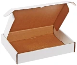 11.125 x 8.75 x 2  White Cardboard Literature Mailers