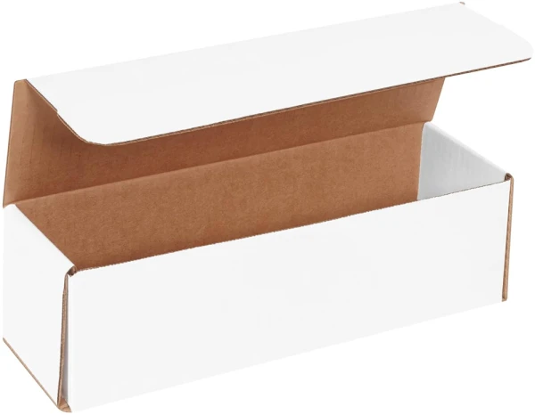 11.5x3.5x3.5 White Cardboard Box Mailers