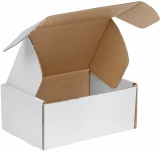 12.125 x 9.25 x 4 White Cardboard Literature Mailer