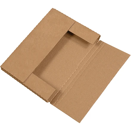 12.125x9.125x.5 Kraft Easy-Fold Adjustable Mailers