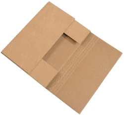 15" x 11.125" x .5 Kraft Easy-Fold Mailers