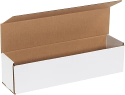 16" x 4" x 4" White Corrugated Mailers