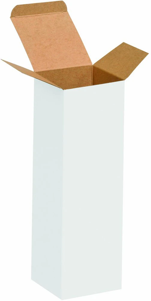 White Reverse Tuck Folding Mailers - 2 x 2 x 7