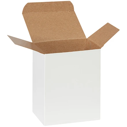 3 x 4 x 5 White Reverse Tuck Mailers