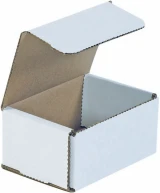 4 x 3 x 2 White Cardboard Box Mailers