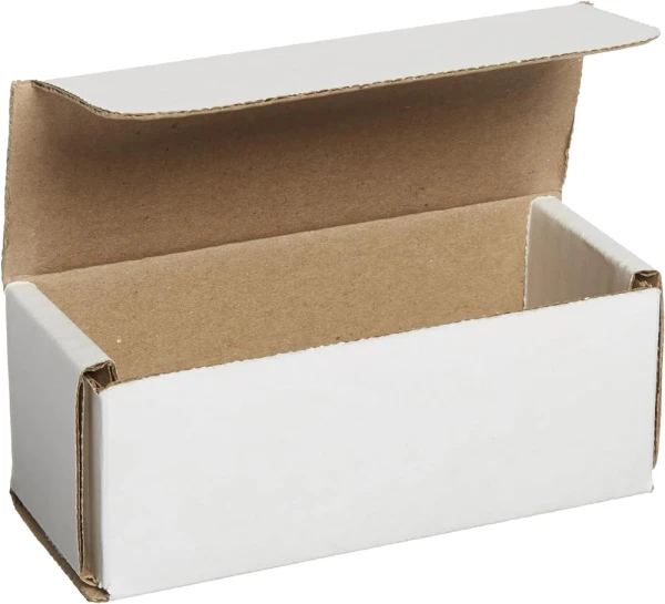 5x2x2 White Cardboard Box Mailers