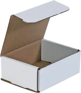 5 x 4 x 2 White Cardboard Box Mailers