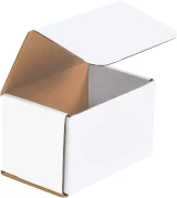 5.5 x 3.5 x 3.5 White Cardboard Box Mailers