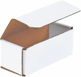 6 x 2.5 x 2.375 White Cardboard Box Mailers