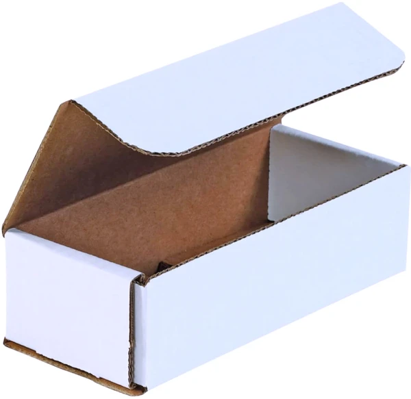 7x3x2 white corrugated mailers