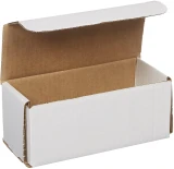 7x3x3 White Cardboard Box Mailers