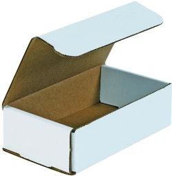 7" x 4" x 2" White Corrugated Mailers