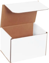 7 x 5 x 4 White Cardboard Box Mailers