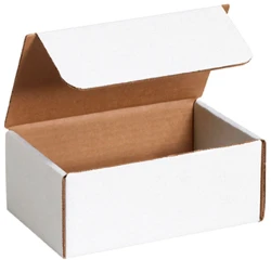 7.125" x 4.5" x 3" White Literature Mailers