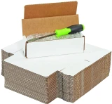 7.5x3.25x1.75 White Cardboard Box Mailers Bundle