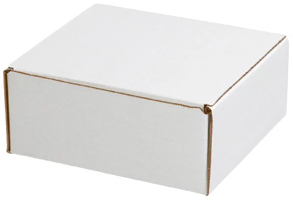 7.5x7x3.25 white literature mailer