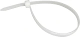 8 inch Nylon Clear Zip Tie - 50 pound tensile strength