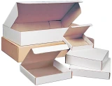 Deluxe Literature Mailers Kraft White