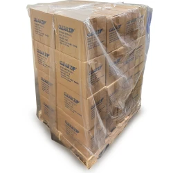 54" x 44" x 96" 1.25 mil Pallet Covers