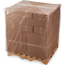 42" x 42" x 72"  4 Mil Clear Pallet Covers