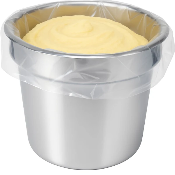 6-7 Quart 15 x 15 PET Round Pan Liners