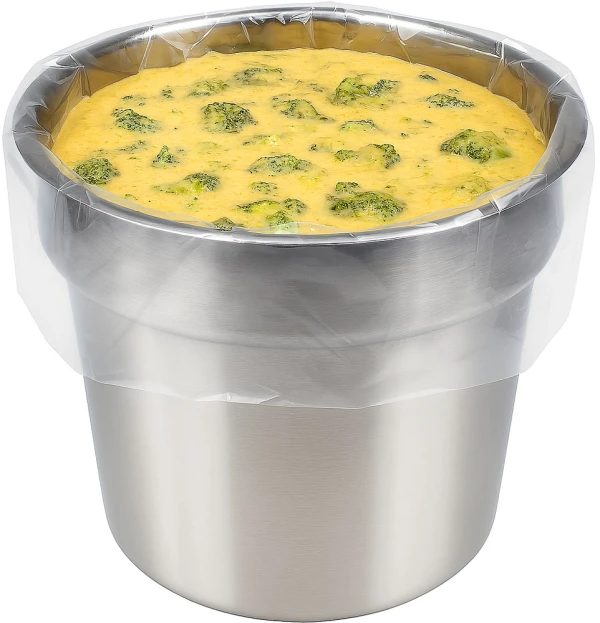 18 x 20 PET 9-11 Quart Round Pan Liners