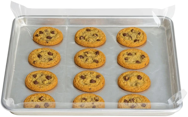 19 x 14.25 PET Half Bun Sheet Pan Liner