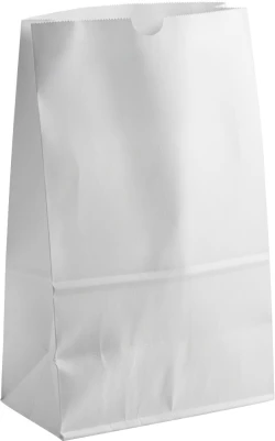2 lb. White Grocery Bags