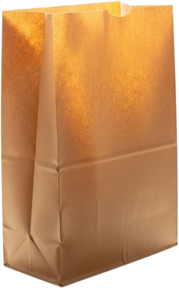 57 lb.  Flat Bottom Grocery Bags