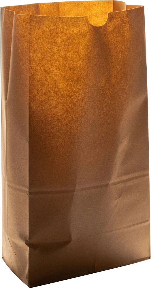 30 lb. Kraft #1/2 Grocery Bags