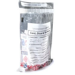 10" x 14" Plastic Card and Dice Pick Up Bags