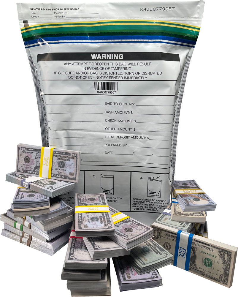 Generic 9x12 Bank Deposit Bags | Tamper Evident with India | Ubuy