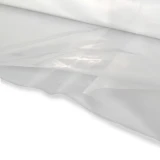 Open End of 4 Mil 10 ft. x 100 ft. Clear Plastic Sheeting (Construction & Agriculture Film) on Roll