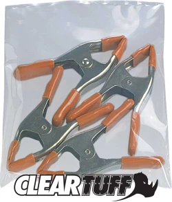 3 Mil Flat Poly Bags Clear