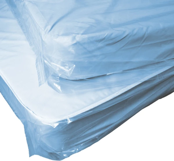 Blue Tint Bags on Rolls