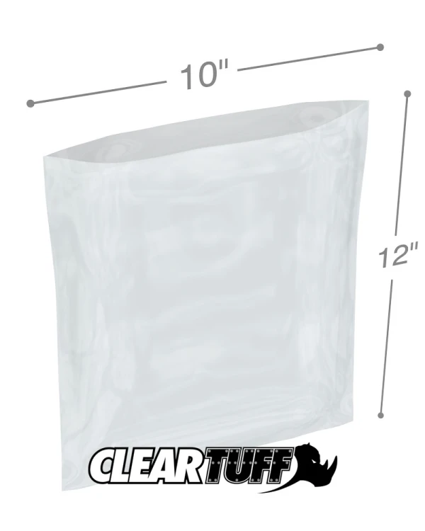 10 x 12 1 mil Poly Bags